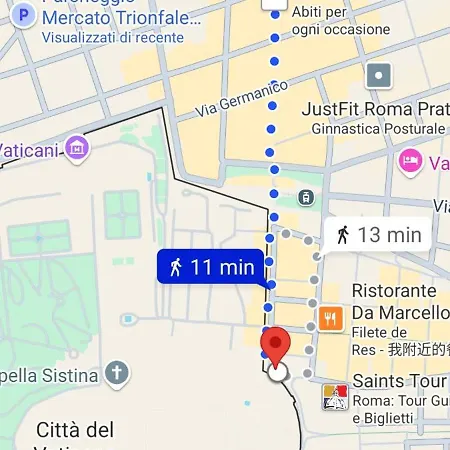 شقة St Peter Charming House روما